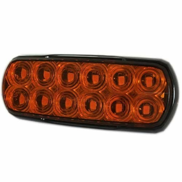 LED Flitser Oranje 10/30V | Reg 10
