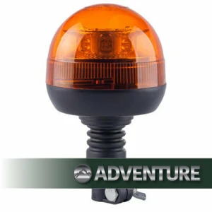 LED zwaailamp compact flexibele DIN-montage 12-24V R65