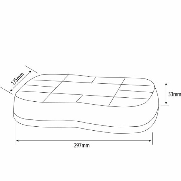 Led Zwaailampbalk 297mm magnetisch 12/24V R65 - Afbeelding 2