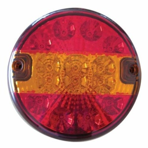 LED achterlicht 12/24V  (lage uitvoering)